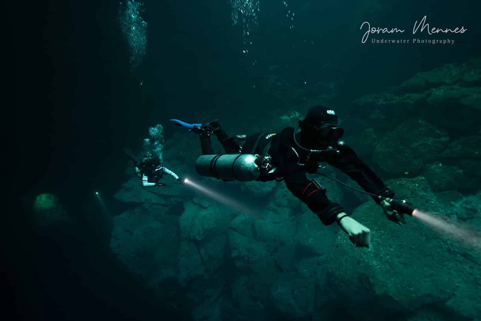 Cenote scuba diving