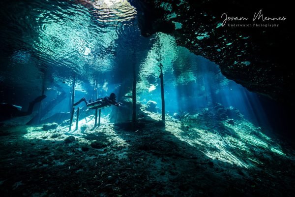 Cenote scuba diving
